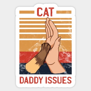 cat dad Sticker